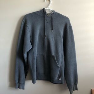 simple grey hoodie